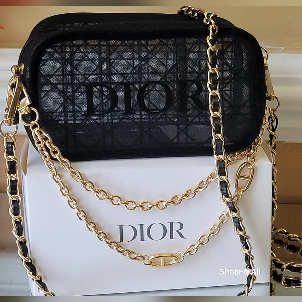 - Dior Black and Gold Women's Bag - Picture 1 of 16